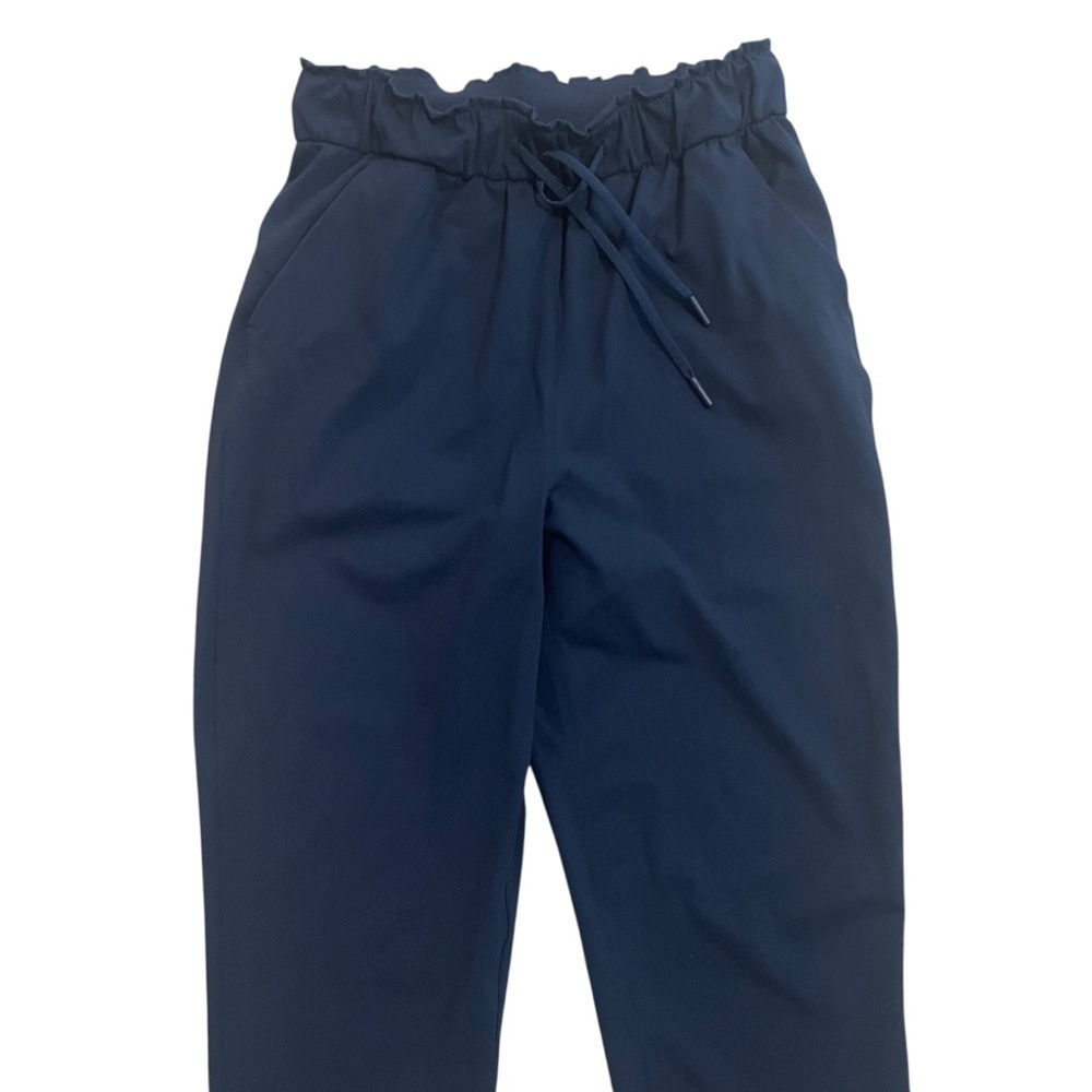 Lululemon Keep Moving Jogger Pants True Navy Elastic Waist Luxtreme Size 4 - Picture 3 of 8